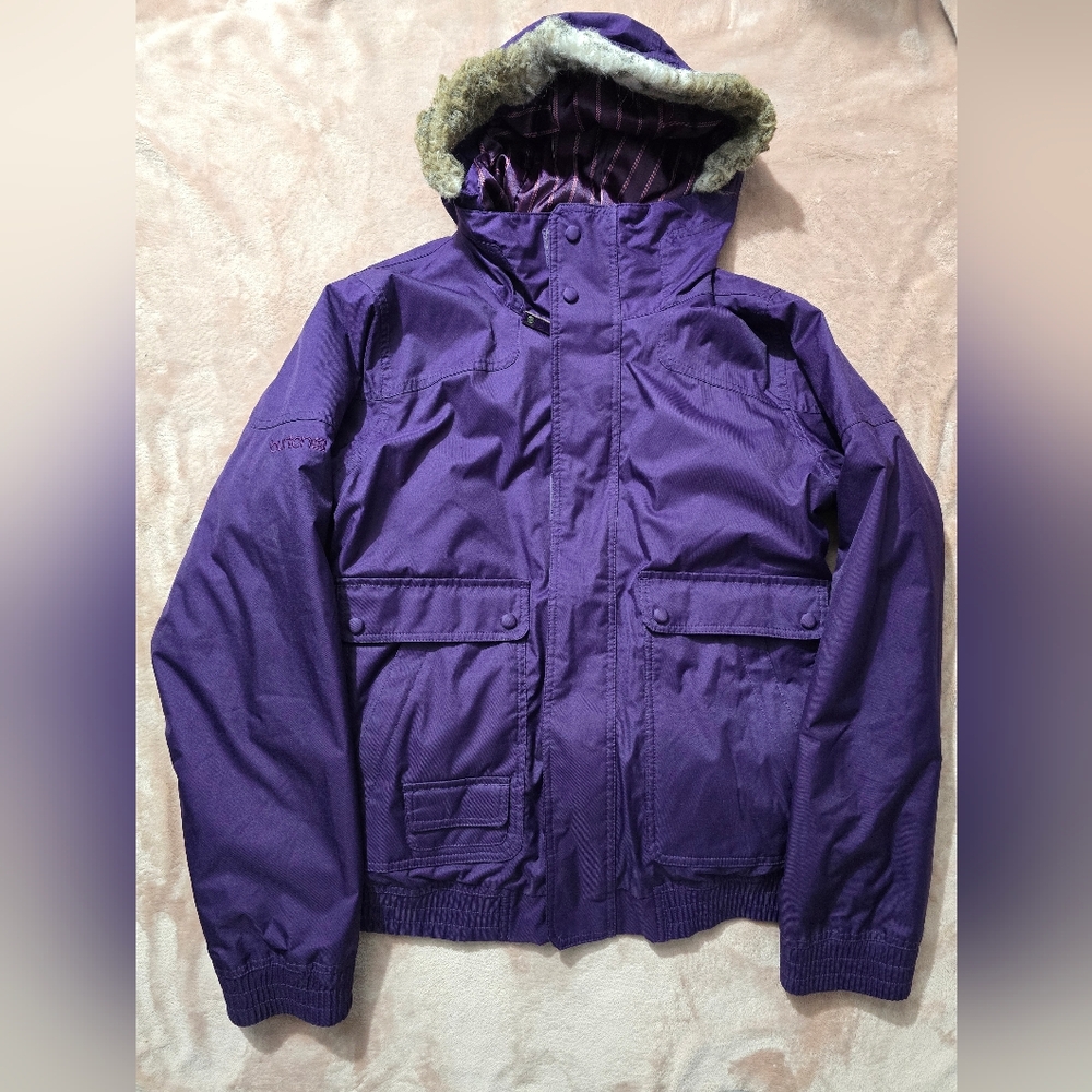Burton Dry Ride purple ski or snowboard jacket Xlarge